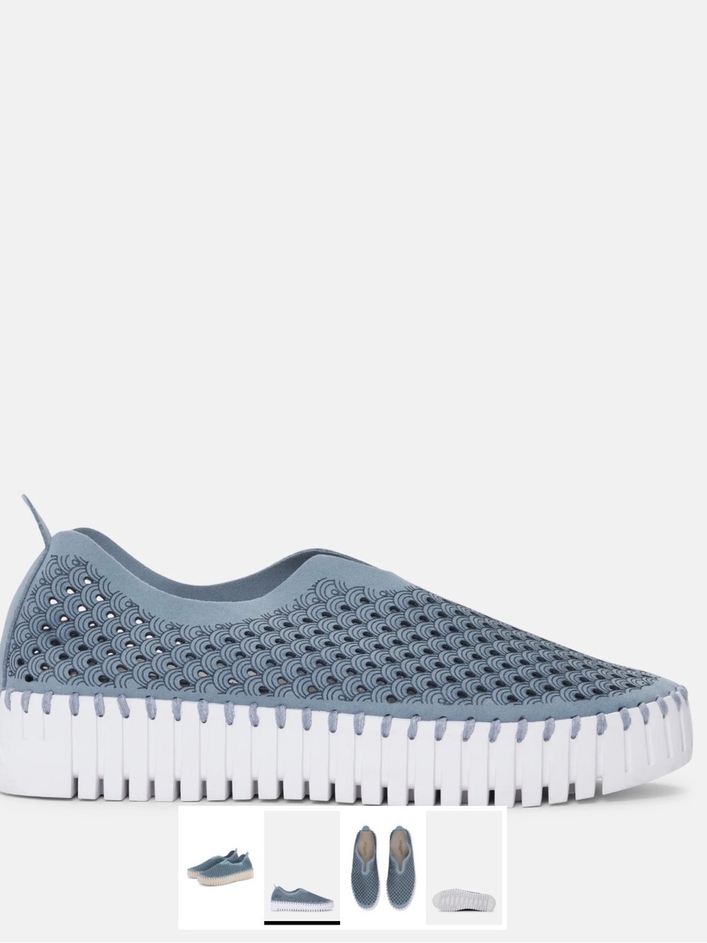 Ilse Jacobsen Blue-cloud Women 1.5” heel Slip-On Sneaker